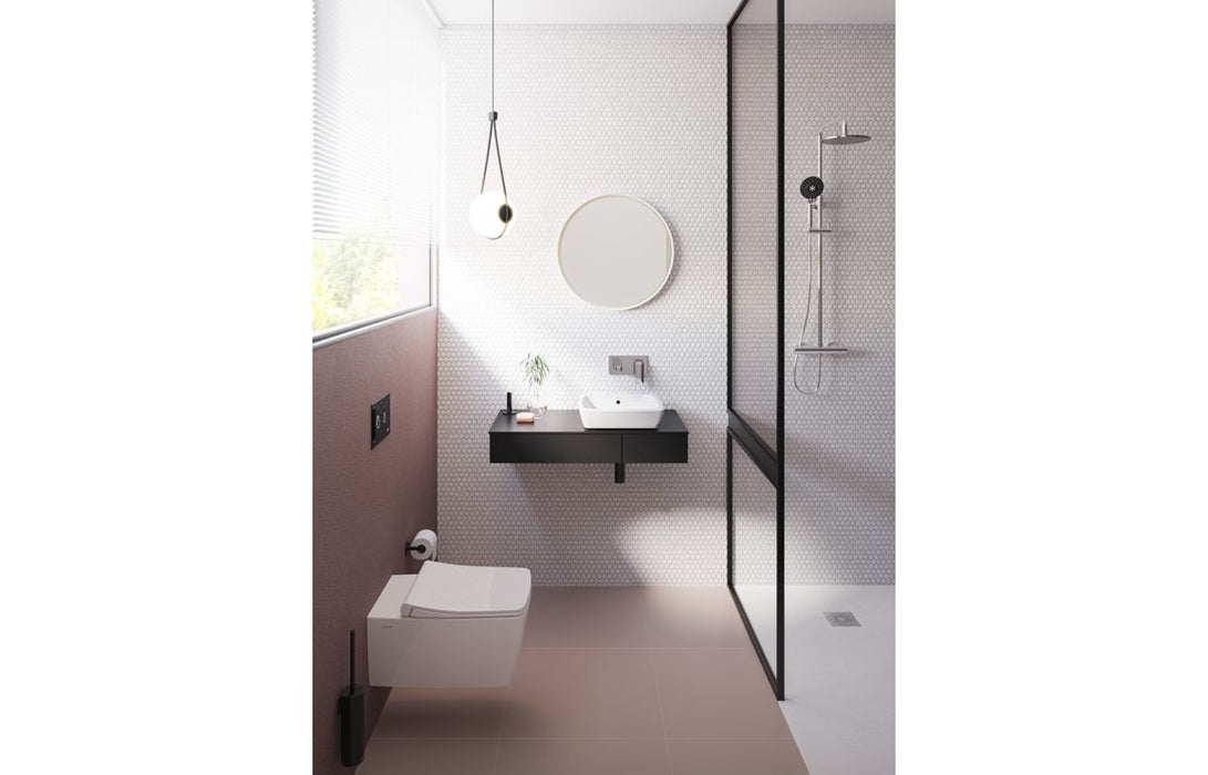 VitrA Root Square Wall Mounted Bath/Shower Mixer - Chrome