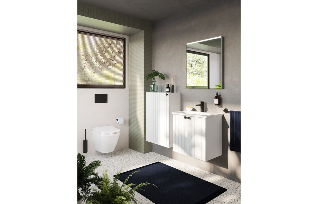 VitrA Zentrum 605x390mm 1TH Vanity Basin w/Overflow - White