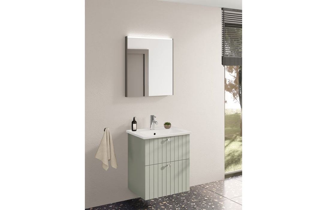 VitrA Integra 605x470mm 1TH Vanity Basin w/Overflow - White