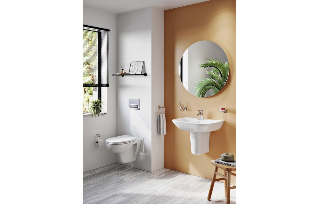 VitrA S20 185x295mm Semi Pedestal Only - White