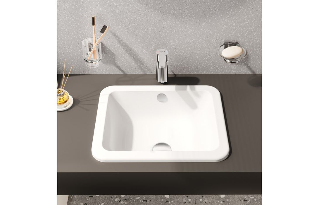 VitrA S20 450x370mm 0TH Countertop/Vessel Washbowl - White