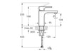 VitrA Minimax S Basin Taps - Chrome