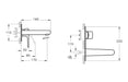 VitrA Root Round Integrated Basin Mixer