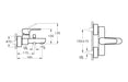 VitrA Root Round Wall Mounted Bath/Shower Mixer