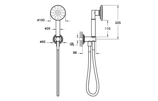 VitrA Origin Classic Hand Shower