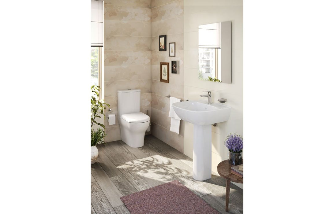 VitrA Zentrum 190x180mm Full Pedestal Only - White