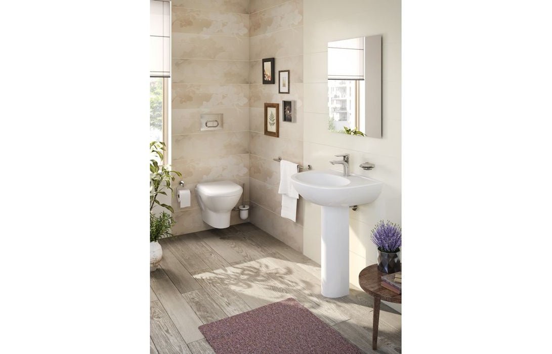 VitrA Zentrum 190x180mm Full Pedestal Only - White