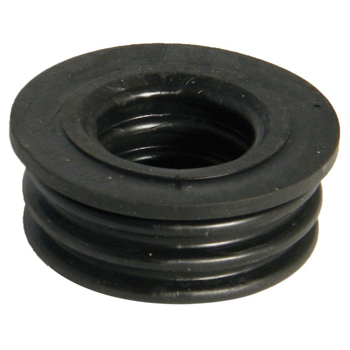 Rubber Waste Adaptor (Black) (32mm)