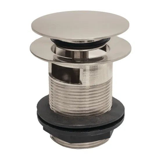 BC  70mm Push Button Slotted Bath Waste