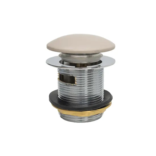 BC  70mm Push Button Slotted Bath Waste