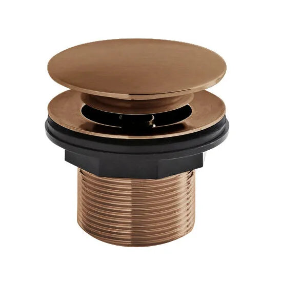 BC Designs 60mm Push Button Unslotted Bath Waste