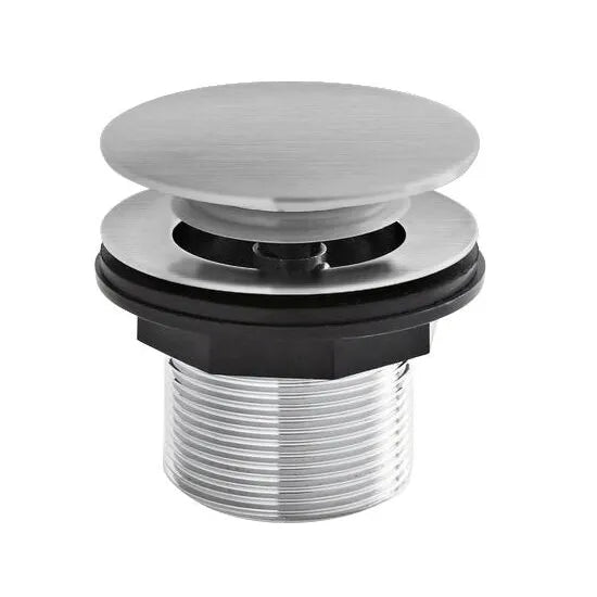 BC Designs 60mm Push Button Unslotted Bath Waste