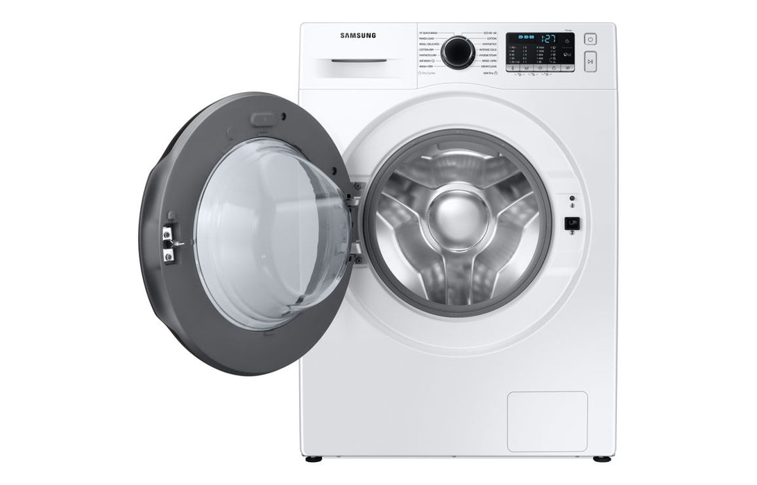 Samsung WD80T046BE/EU F/S 8/5kg 1400rpm ecobubble™ Washer Dryer - White