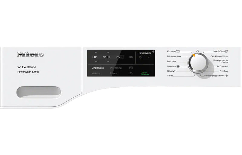 Miele WEG 365 F/S 9kg 1400rpm Washing Machine - White