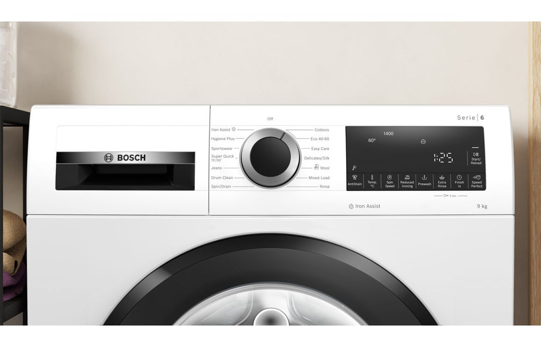 Bosch Series 6 WGG24400GB F/S 9kg 1400rpm Washing Machine - White