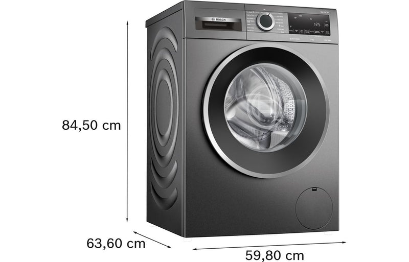 Bosch Series 6 WGG244ZCGB F/S 9kg 1400rpm Washing Machine - Graphite