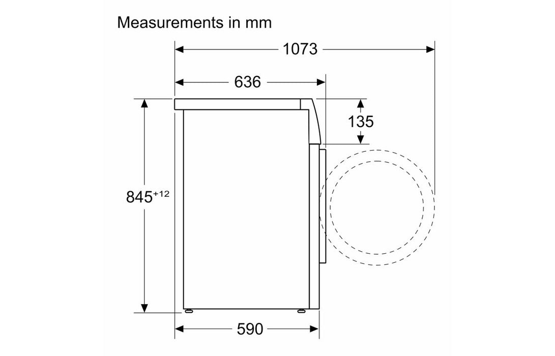 Bosch Series 6 WGG244ZCGB F/S 9kg 1400rpm Washing Machine - Graphite