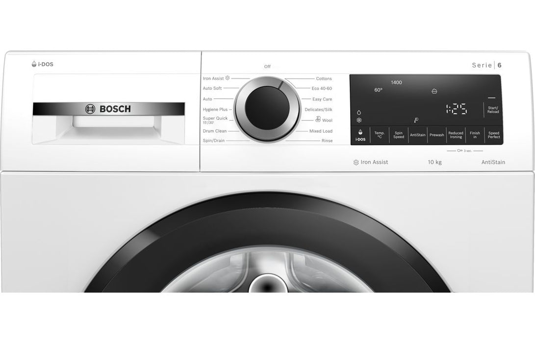 Bosch Series 6 WGG254F1GB F/S 10kg 1400rpm Washing Machine - White