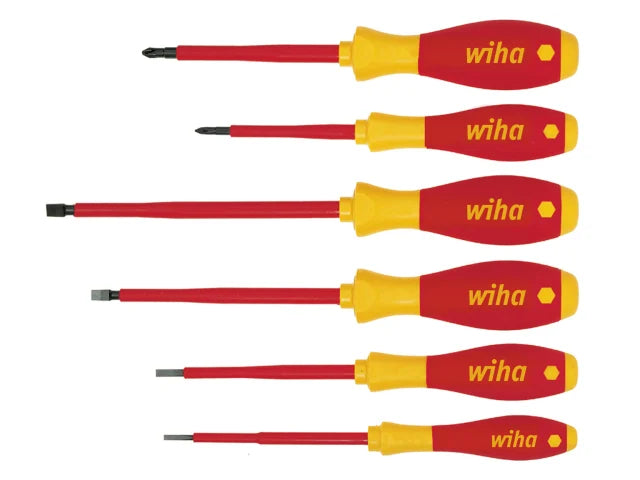 SoftFinish® electric SL/PH Screwdriver Set, 6 Piece