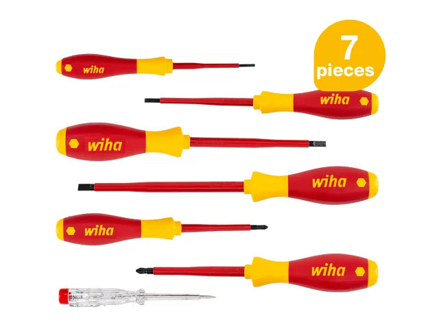 SoftFinish® electric SL/PH Screwdriver Set, 7 Piece