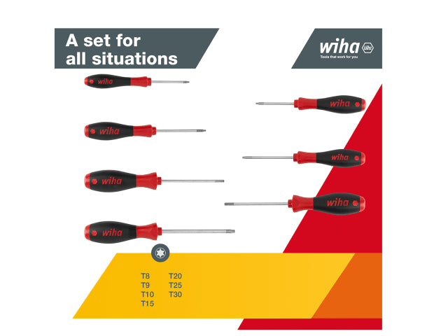 SoftFinish® TORX® Screwdriver Set, 7 Piece