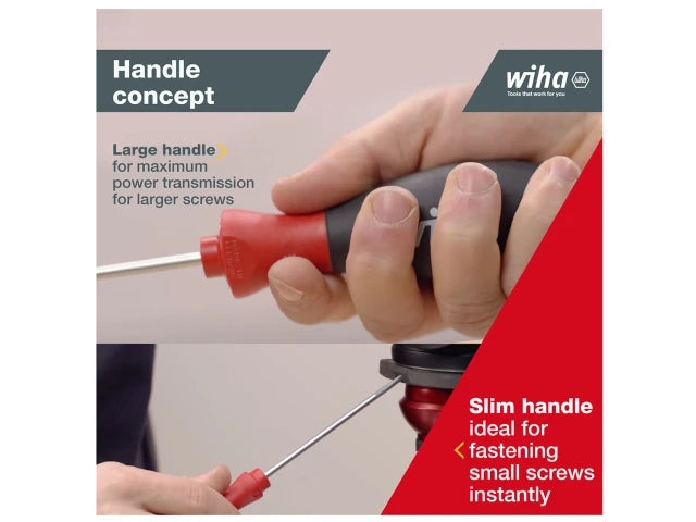 SoftFinish® SL/PZ Screwdriver Set, 6 Piece