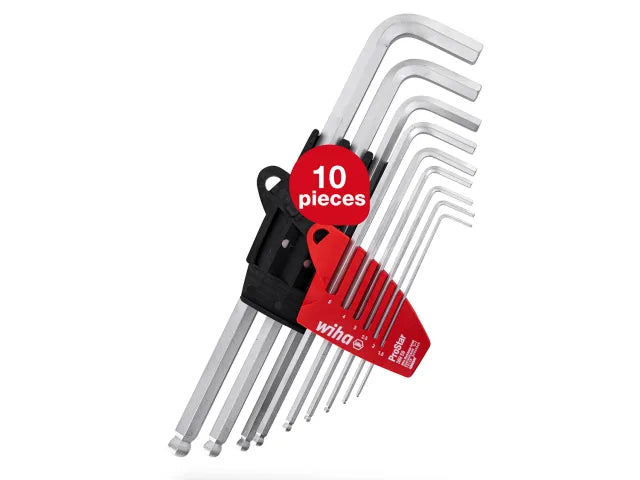 ProStar Hex Ball End L-key Set, 9 Piece
