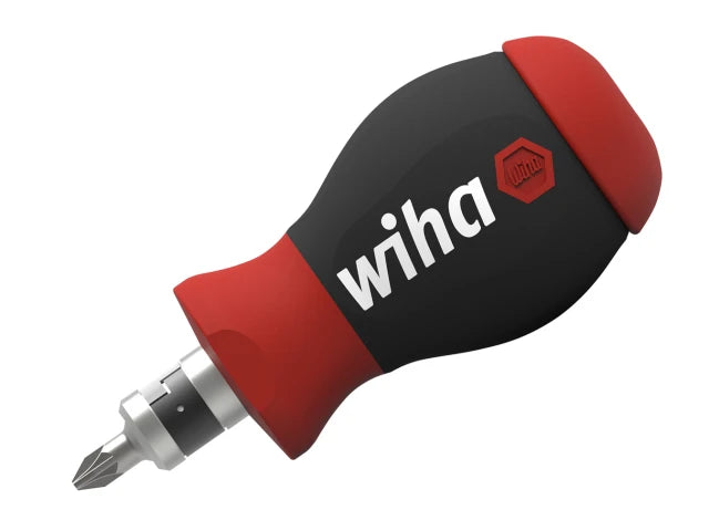 Magnetic SoftFinish® Stubby Screwdriver with Bit Magazine