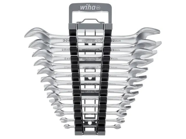 Double Open-End Spanner Set, 12 Piece