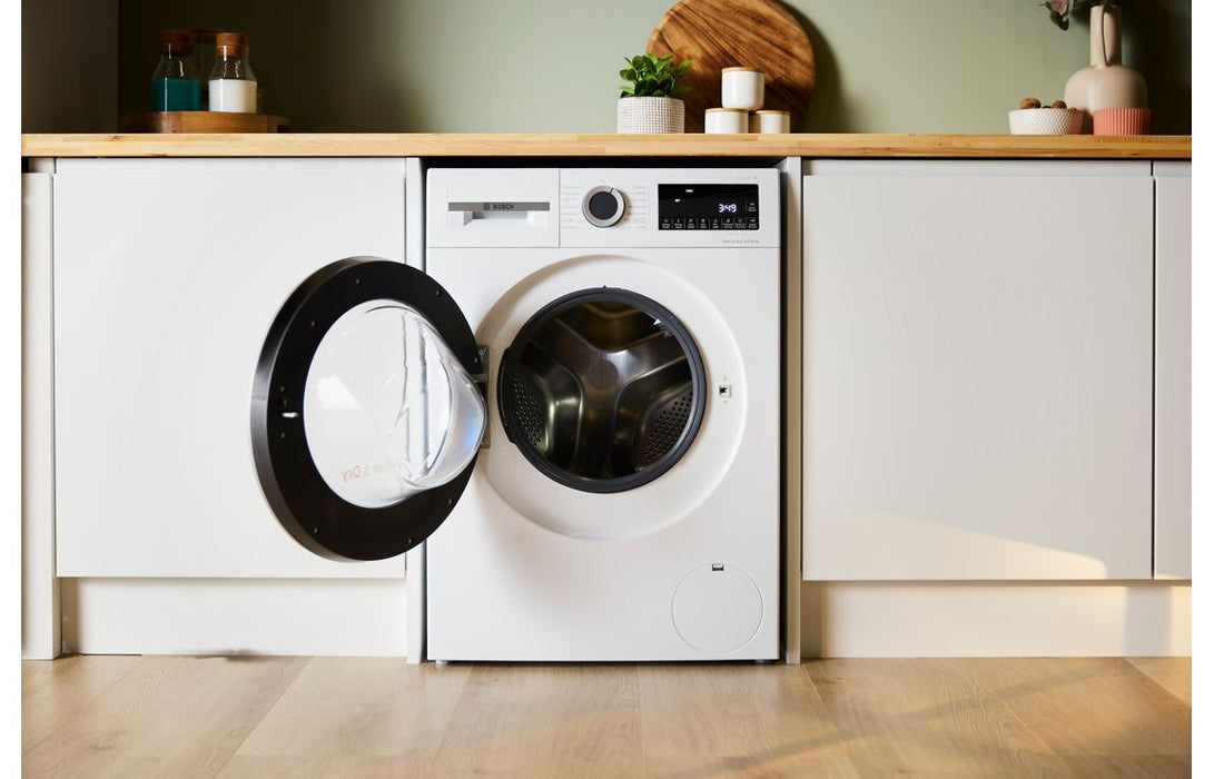 Bosch Series 6 WNG25401GB F/S 10.5/6kg 1400rpm Washer Dryer - White