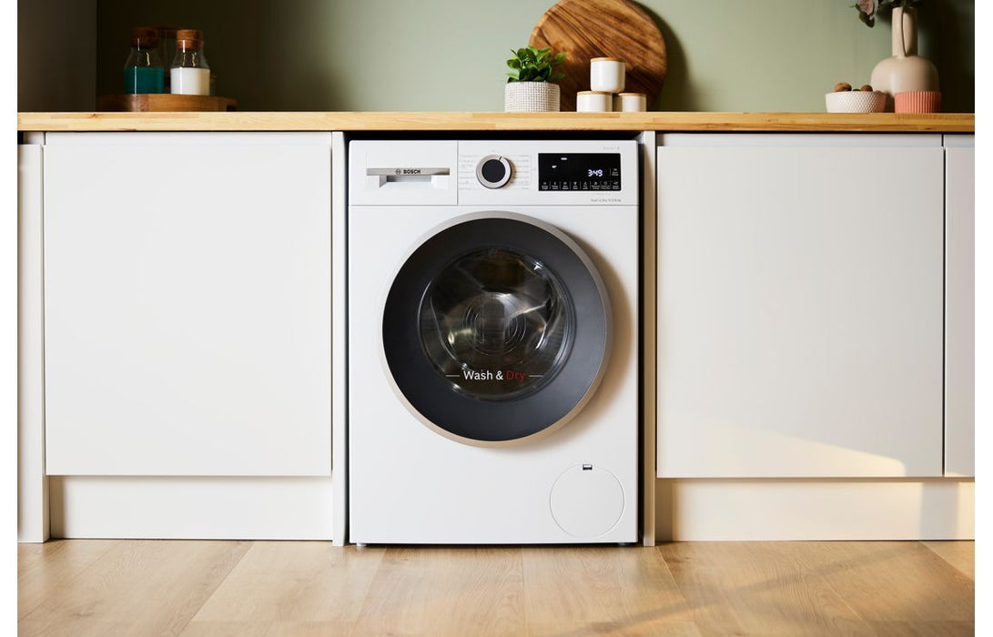Bosch Series 6 WNG25401GB F/S 10.5/6kg 1400rpm Washer Dryer - White
