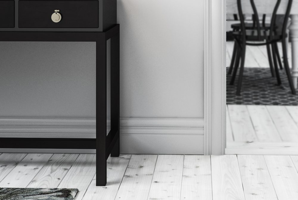 Deanta White Primed Ulysses Skirting