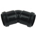 Waste Pipe 45 Deg Bend (Black) (32mm)
