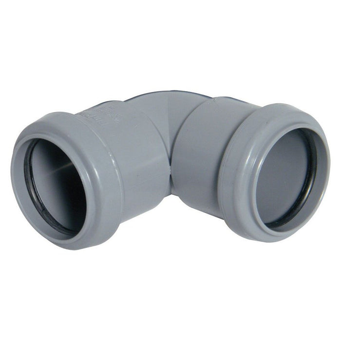 Waste Pipe 90 Deg Bend (Grey) (32mm)
