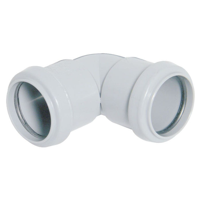 Waste Pipe 90 Deg Bend (White) (32mm)