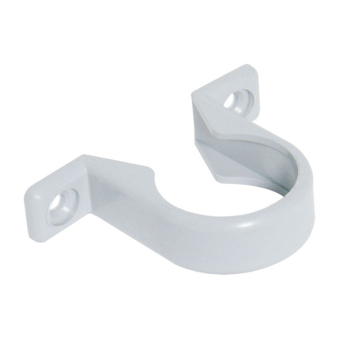 Waste Pipe Clip (White) (32mm)