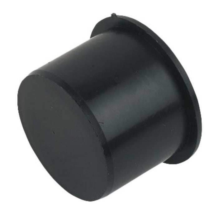 Waste Pipe Socket Plug (Black) (32mm)