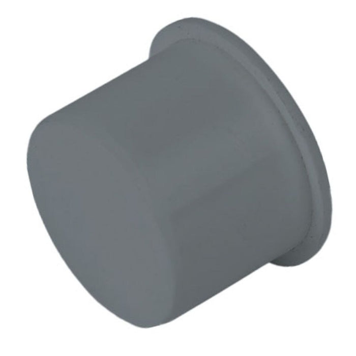 Waste Pipe Socket Plug (Grey) (32mm) 