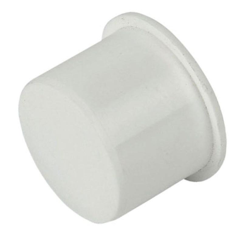 Waste Pipe Socket Plug (White) (32mm)