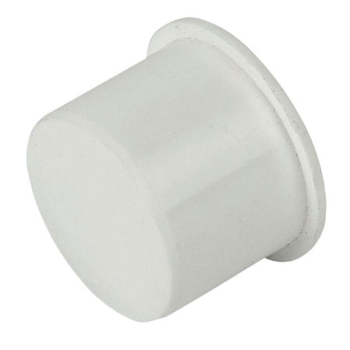 Waste Pipe Socket Plug (White) (32mm)