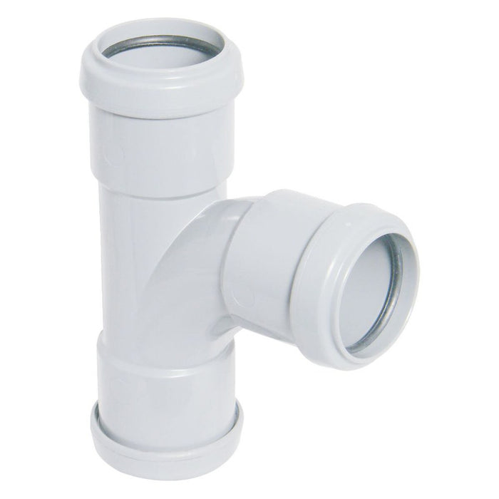 Waste Pipe 90 Deg Tee (White) (32mm)