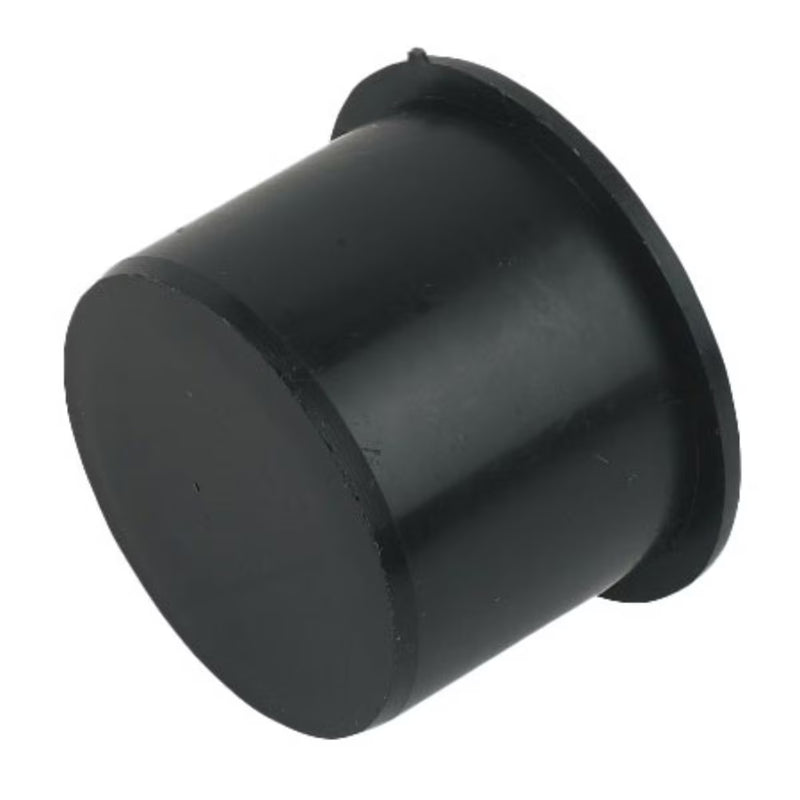Waste Pipe Socket Plug (Black) (40mm)