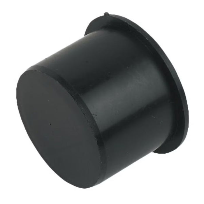 Waste Pipe Socket Plug (Black) (40mm)