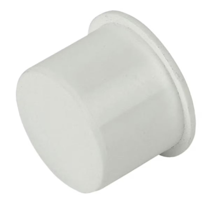 Waste Pipe Socket Plug (White) (40mm)