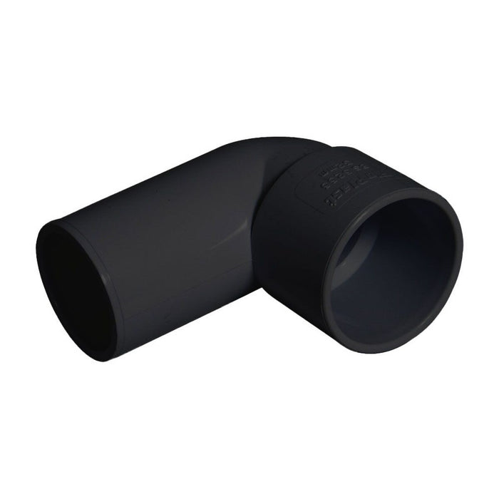 Floplast Solvent Waste Pipe 90 Deg Conversion Bend (Black) (32mm) (Copy)