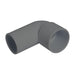 Floplast Solvent Waste Pipe 90 Deg Conversion Bend (Grey) (40mm)