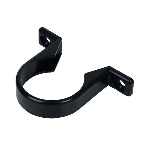 Floplast Solvent Waste Pipe Clip (Black) (40mm)
