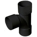 Floplast Solvent Waste Pipe 90 Deg Tee (Black) (40mm)