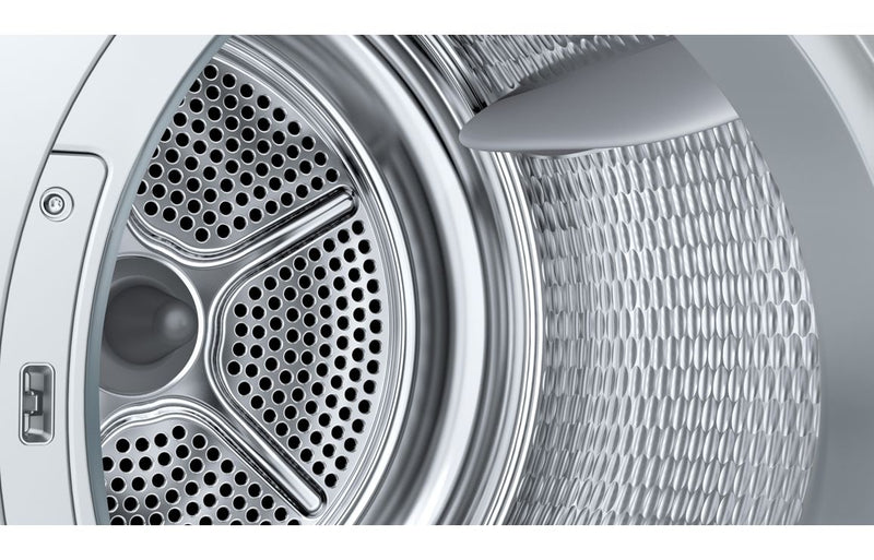 Bosch Series 6 WQG24502GB F/S 9kg Heat Pump Condenser Dryer - White