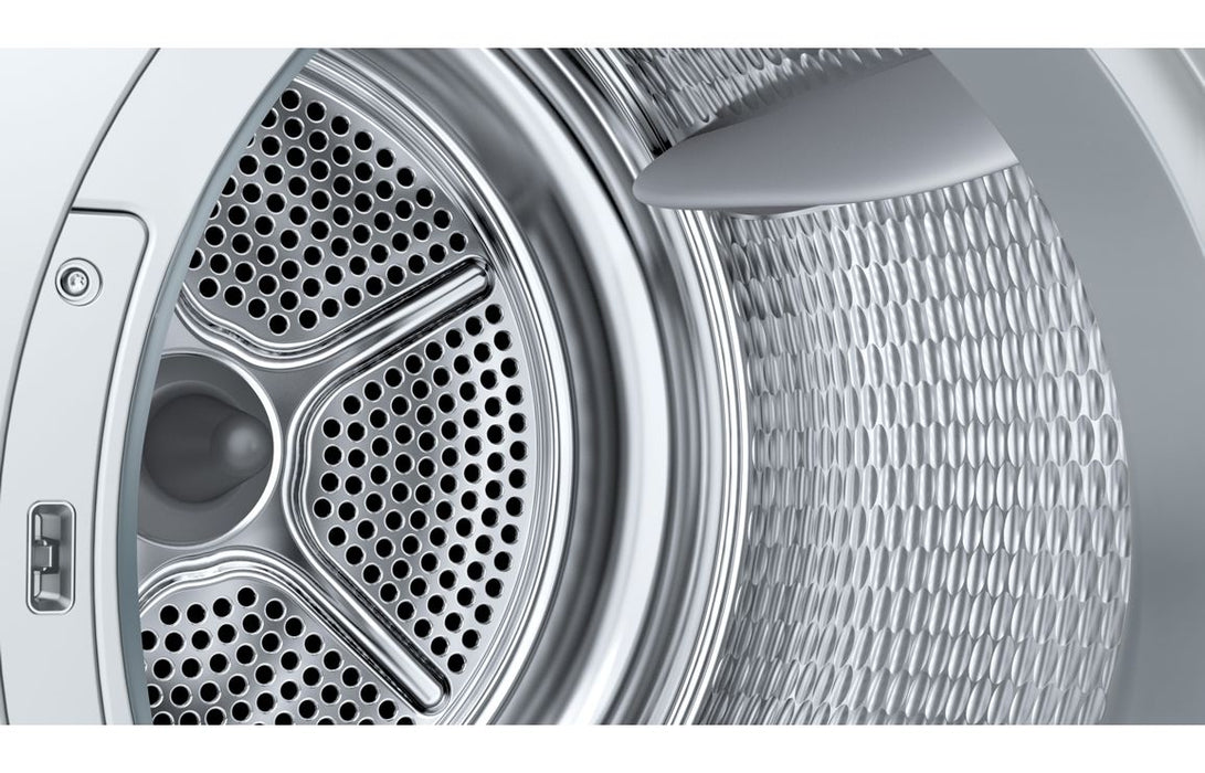 Bosch Series 6 WQG24502GB F/S 9kg Heat Pump Condenser Dryer - White